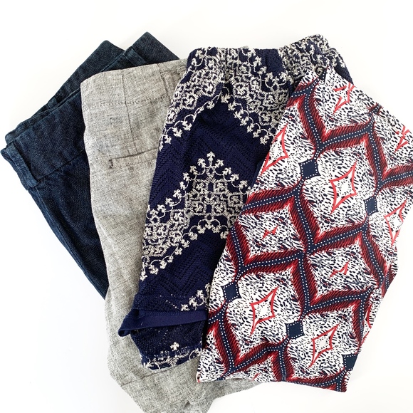 LOFT Pants - 4 Piece Shorts / Skirt Bundle Sizes Small / 4